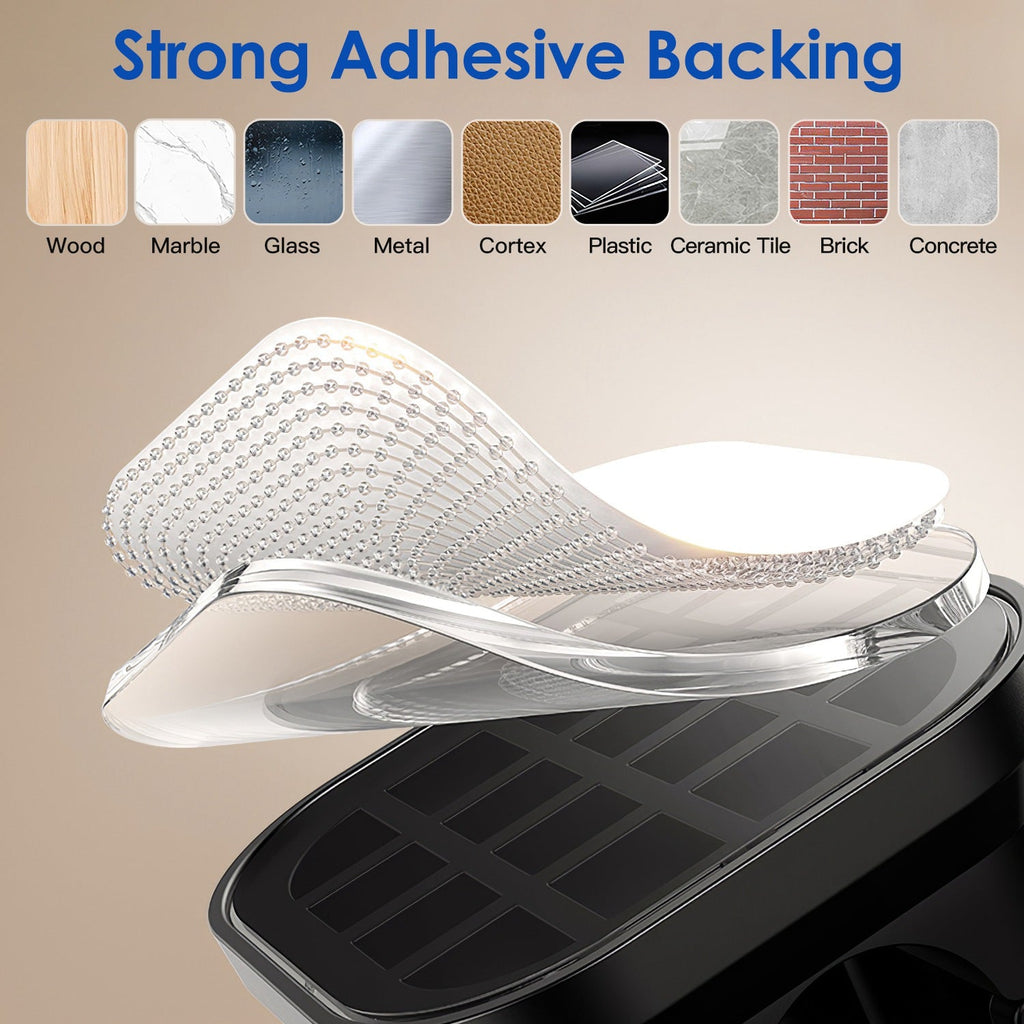 6-Pack Magnetic Cable Clips – Adhesive Cord Organizer Holders for Desks, Chargers & Electronics