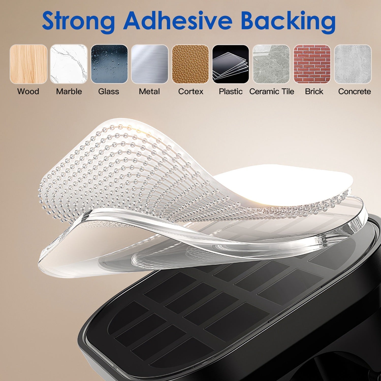 6-Pack Magnetic Cable Clips – Adhesive Cord Organizer Holders for Desks, Chargers & Electronics
