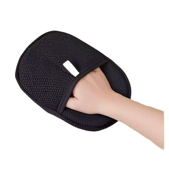 Reusable Pet Hair Remover Mitt, Dual-Sided Grooming Glove for Cats and Dogs