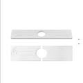 Quick-Dry Diatomaceous Stone Sink Tray, 7.87 x 4 in White Countertop Organizer
