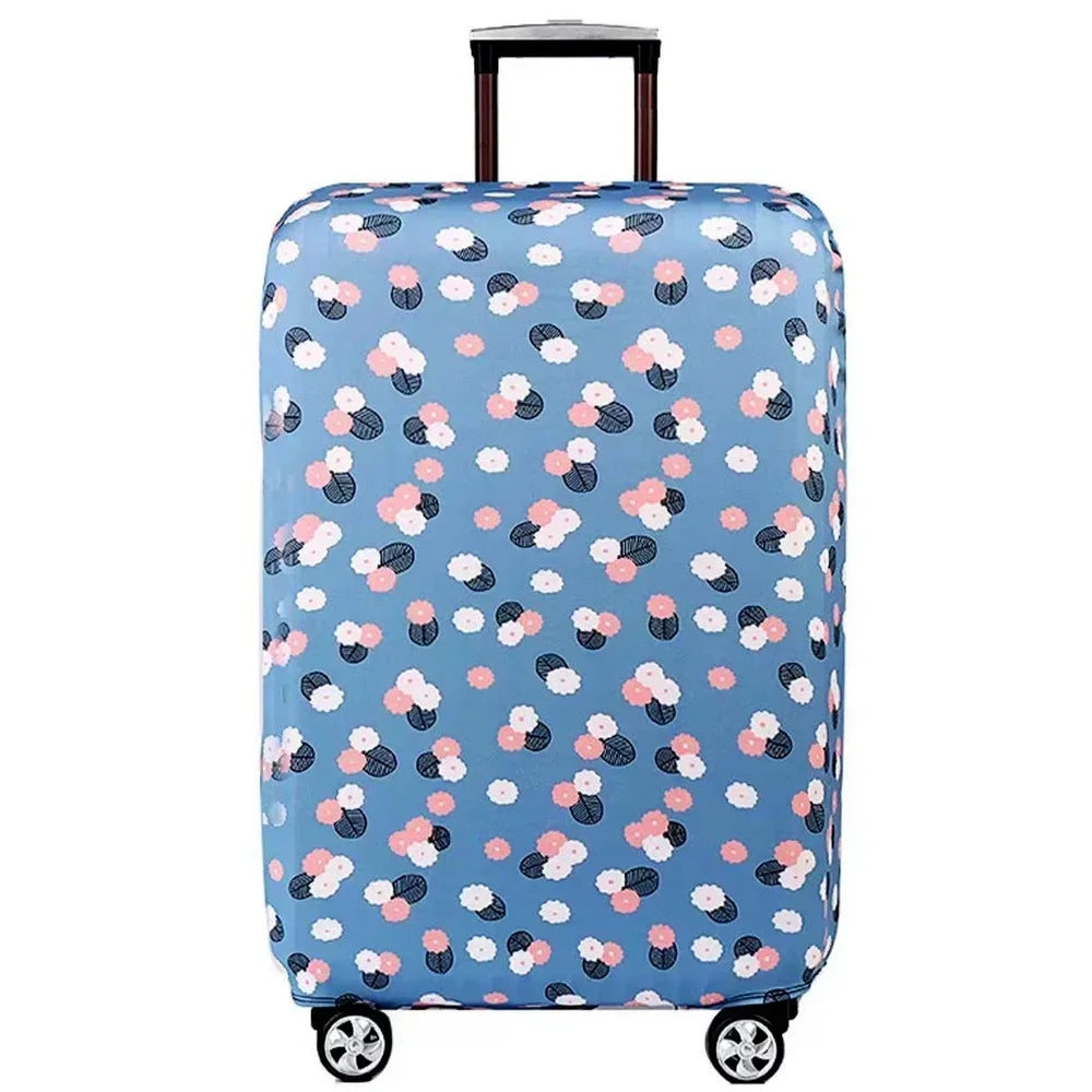 Stretch Luggage Cover Protector – Suitcase Dust Cover & Travel Baggage Accessory