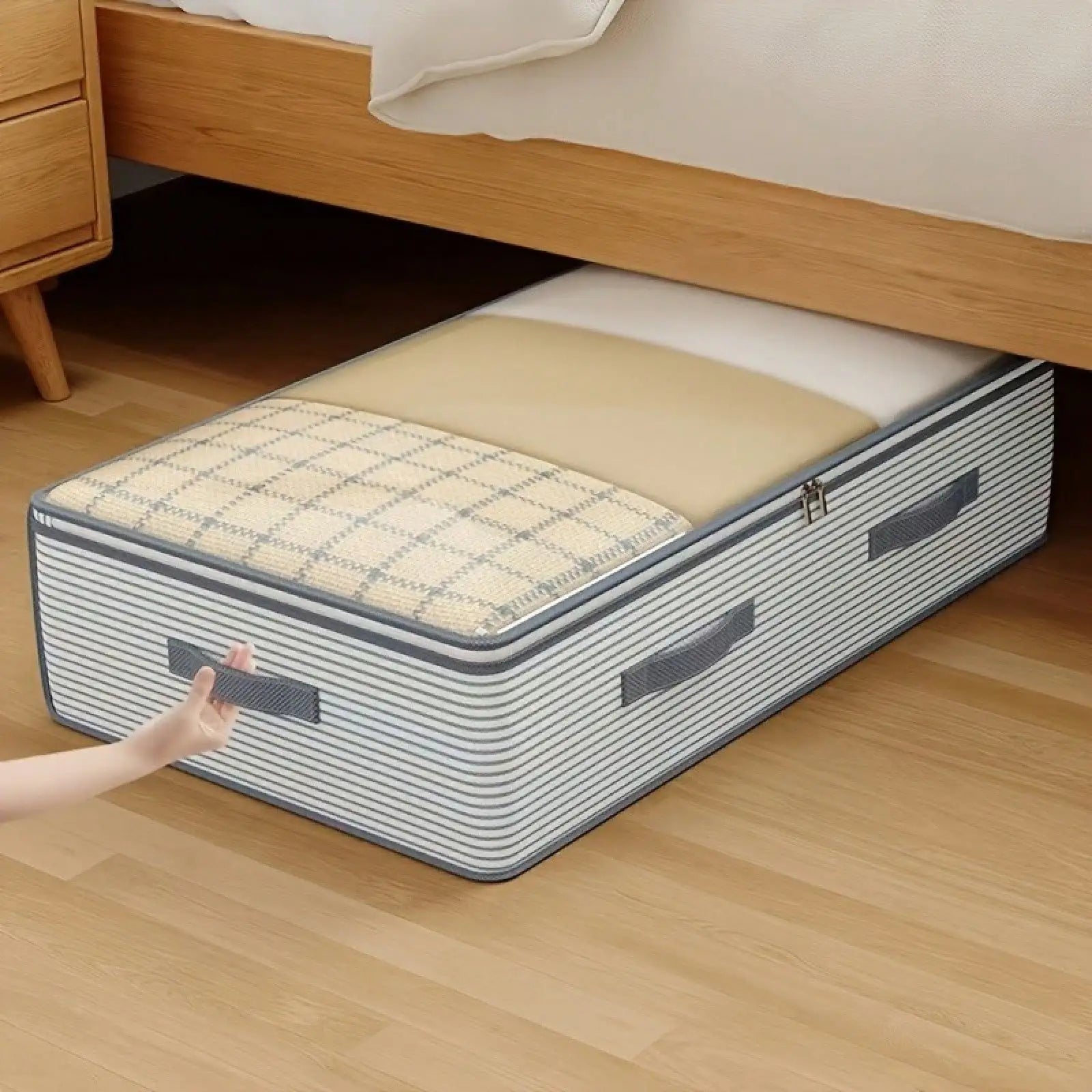 Extra-Large Storage Organizer Bag – Heavy-Duty Wardrobe, Underbed & Travel Bag with Clear Window