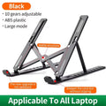 Adjustable Foldable Laptop Stand – Portable Computer Riser & Desktop Support for Laptop PCs
