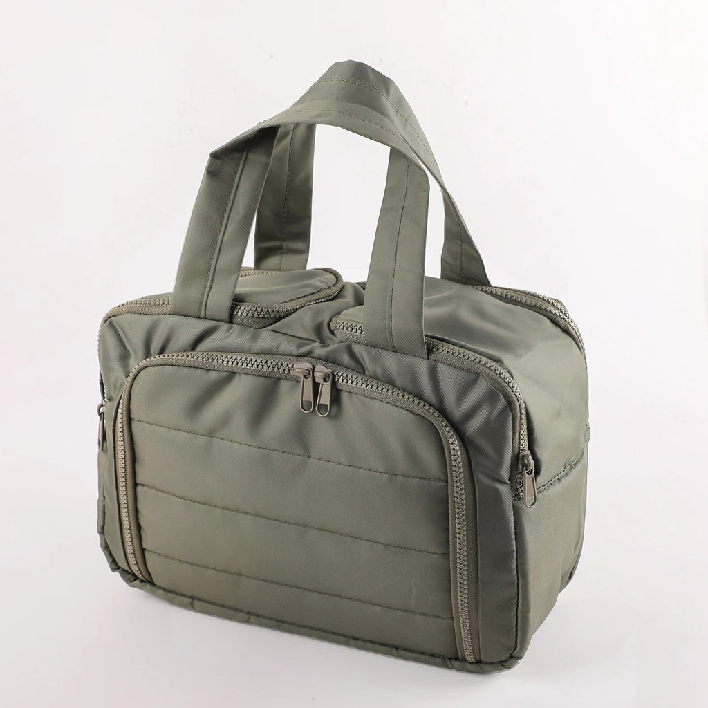 Multi-Opening Makeup Bag – Cosmetic, Toiletry & Grooming Organizer for Travel, Commutes & Home