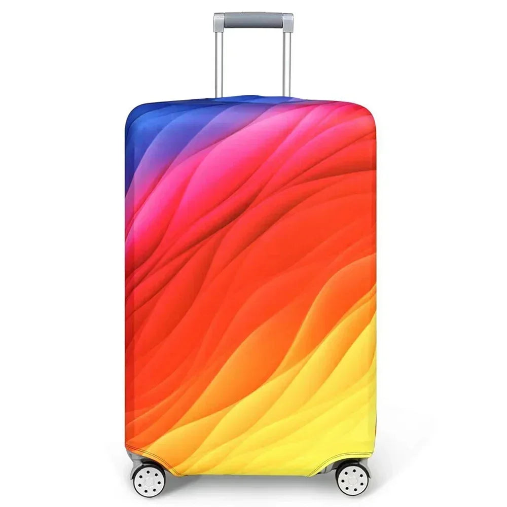 Stretch Luggage Cover Protector – Suitcase Dust Cover & Travel Baggage Accessory