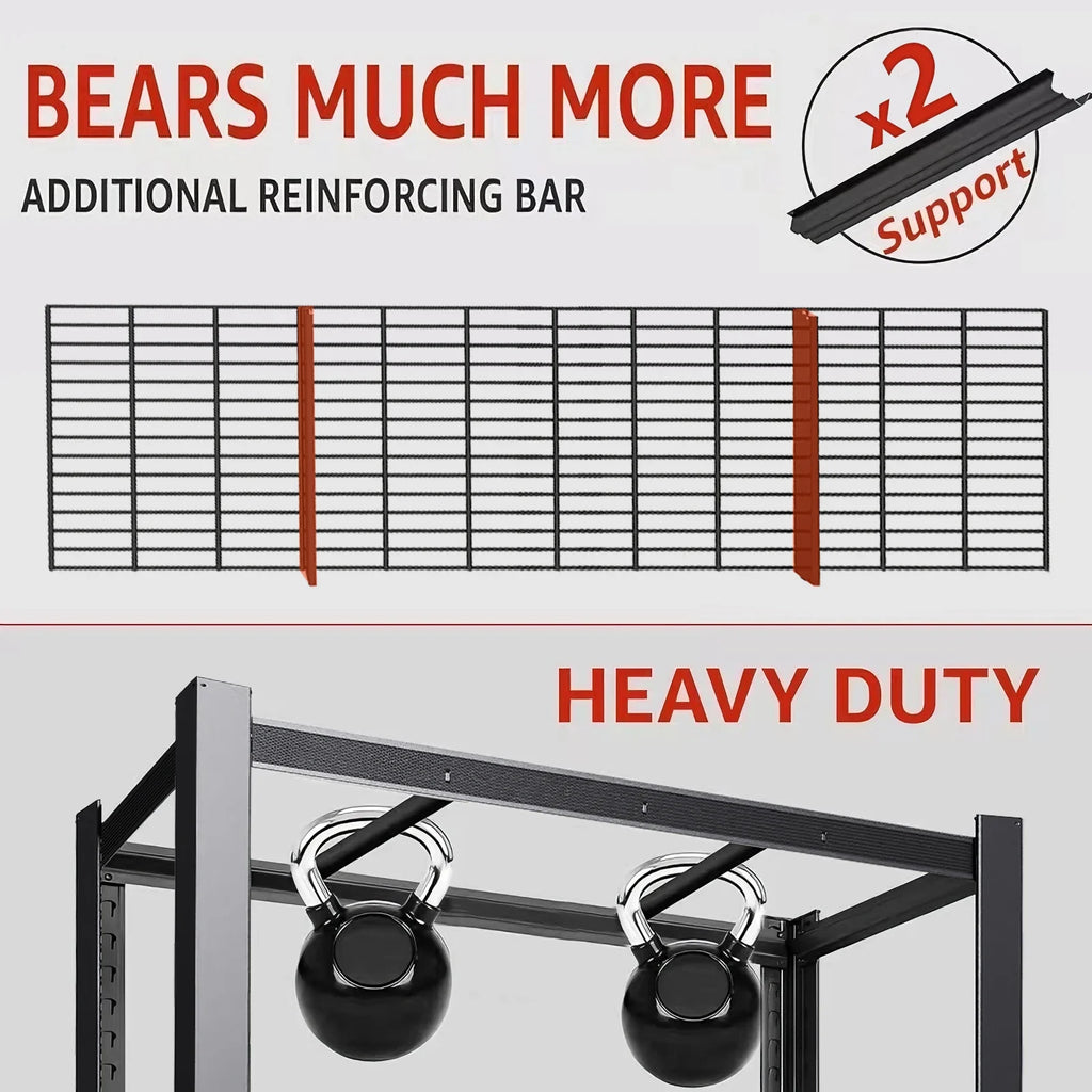 84-Inch Heavy-Duty Metal Storage Rack – Industrial Freestanding Garage & Warehouse Shelving