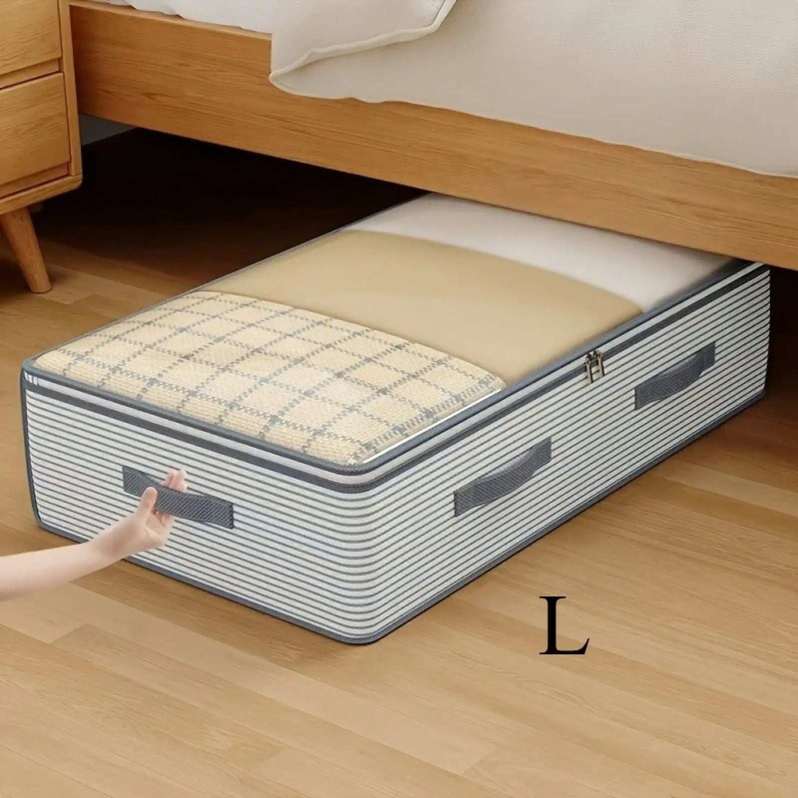 Extra-Large Storage Organizer Bag – Heavy-Duty Wardrobe, Underbed & Travel Bag with Clear Window