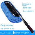Microfiber Car Wash Brush Kit – Long-Handle Mop, Mitt, Sponge & Vehicle Cleaning Tools
