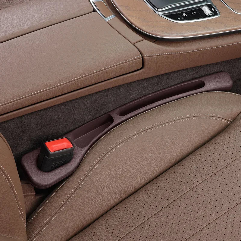 Car Seat Gap Plug & Storage Organizer – Leak-Resistant Console Filler for Phones, Keys & Small Items