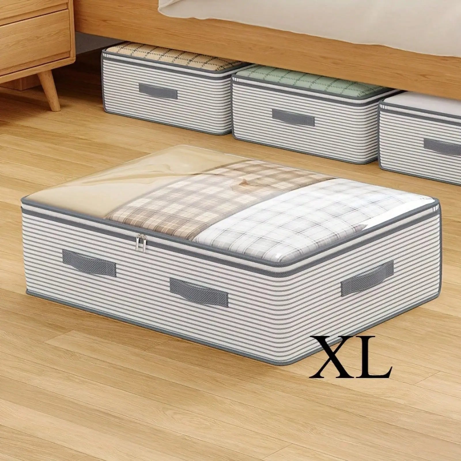 Extra-Large Storage Organizer Bag – Heavy-Duty Wardrobe, Underbed & Travel Bag with Clear Window
