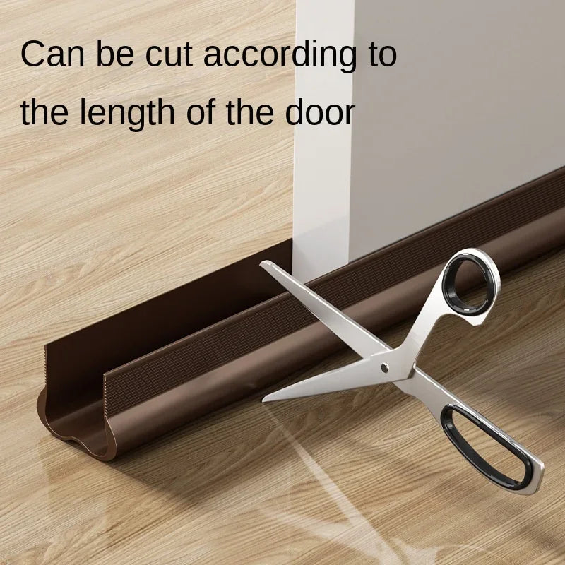 PVC Door Bottom Seal – Adjustable Door Sweep, Draft Stopper & Weatherstrip Gap Blocker