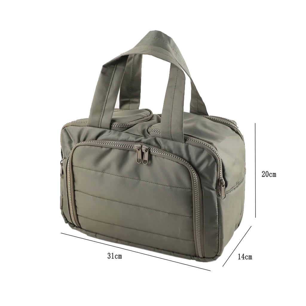 Multi-Opening Makeup Bag – Cosmetic, Toiletry & Grooming Organizer for Travel, Commutes & Home