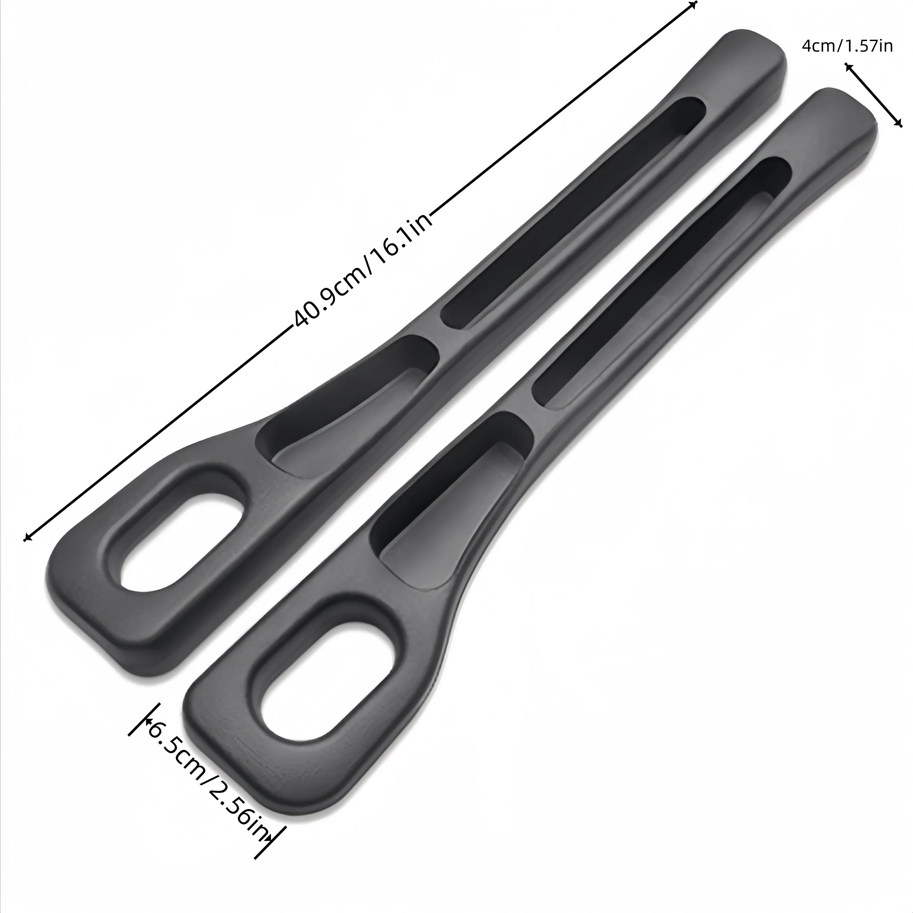 2-Piece PU Car Seat Gap Filler Set – Waterproof Console Organizers for Phones, Keys & Small Items