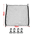 Elastic Car Trunk Cargo Net – Stretch Nylon Mesh Luggage & Grocery Storage Organizer