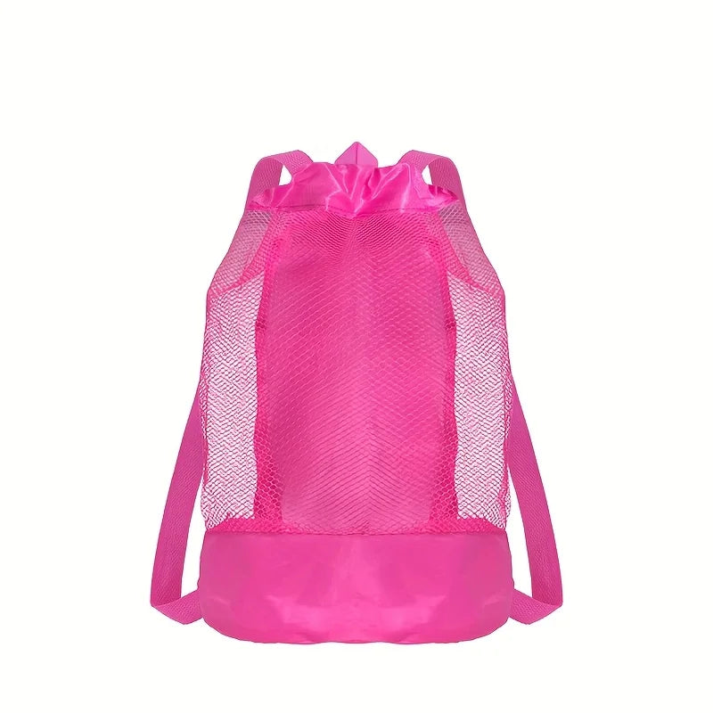 Large Mesh Beach Storage Bag – Multipurpose Tote for Towels, Toys, Travel & Pool Gear