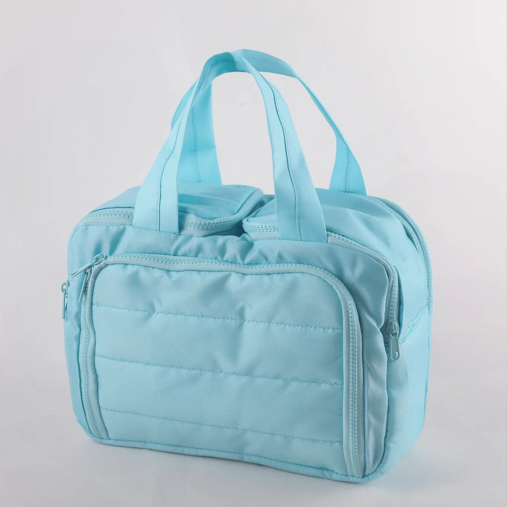 Multi-Opening Makeup Bag – Cosmetic, Toiletry & Grooming Organizer for Travel, Commutes & Home