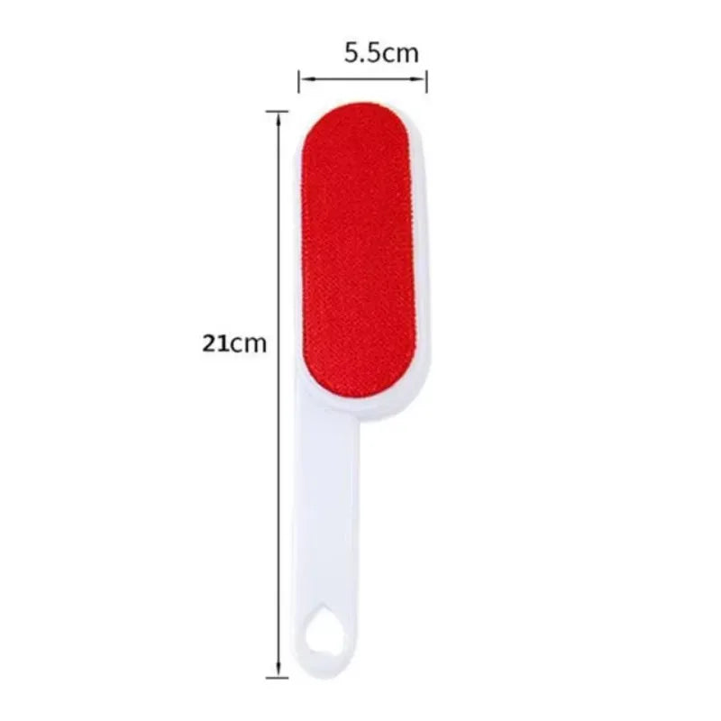 Self-Cleaning Double-Sided Lint Roller – Pet Hair Remover Brush for Clothes, Sofa & Carpet