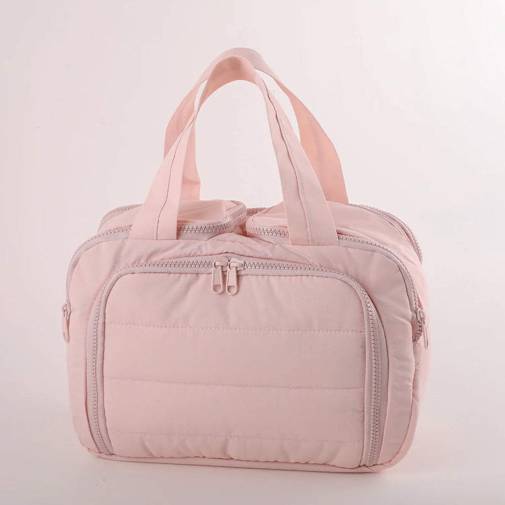 Multi-Opening Makeup Bag – Cosmetic, Toiletry & Grooming Organizer for Travel, Commutes & Home