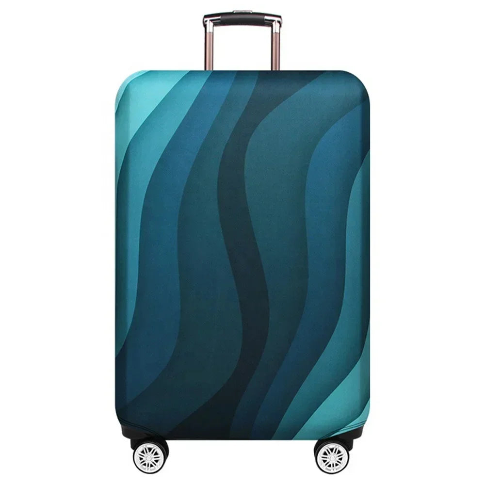 Stretch Luggage Cover Protector – Suitcase Dust Cover & Travel Baggage Accessory