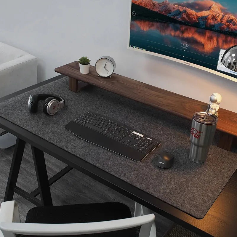 Wool-Felt XXL Desk Mat – Large Non-Slip Mouse Pad for Keyboard, Laptop, Gaming & Home Office