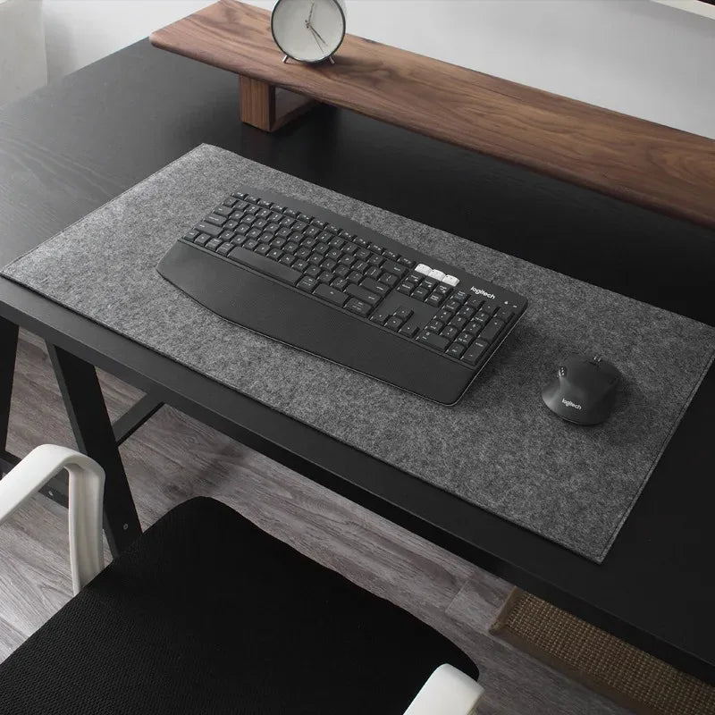 Wool-Felt XXL Desk Mat – Large Non-Slip Mouse Pad for Keyboard, Laptop, Gaming & Home Office