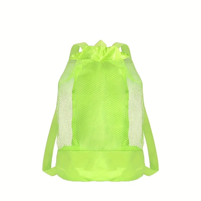 Large Mesh Beach Storage Bag – Multipurpose Tote for Towels, Toys, Travel & Pool Gear
