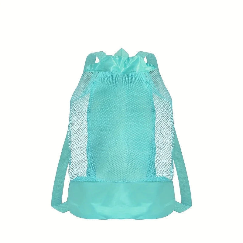 Large Mesh Beach Storage Bag – Multipurpose Tote for Towels, Toys, Travel & Pool Gear