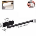 Adhesive Paper Towel Holder – Wall-Mount Kitchen Roll Dispenser & Bathroom Towel Rack