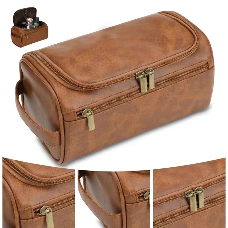 Travel Toiletry Bag – Hanging Dopp Kit & Large Cosmetic Organizer for Men and Women