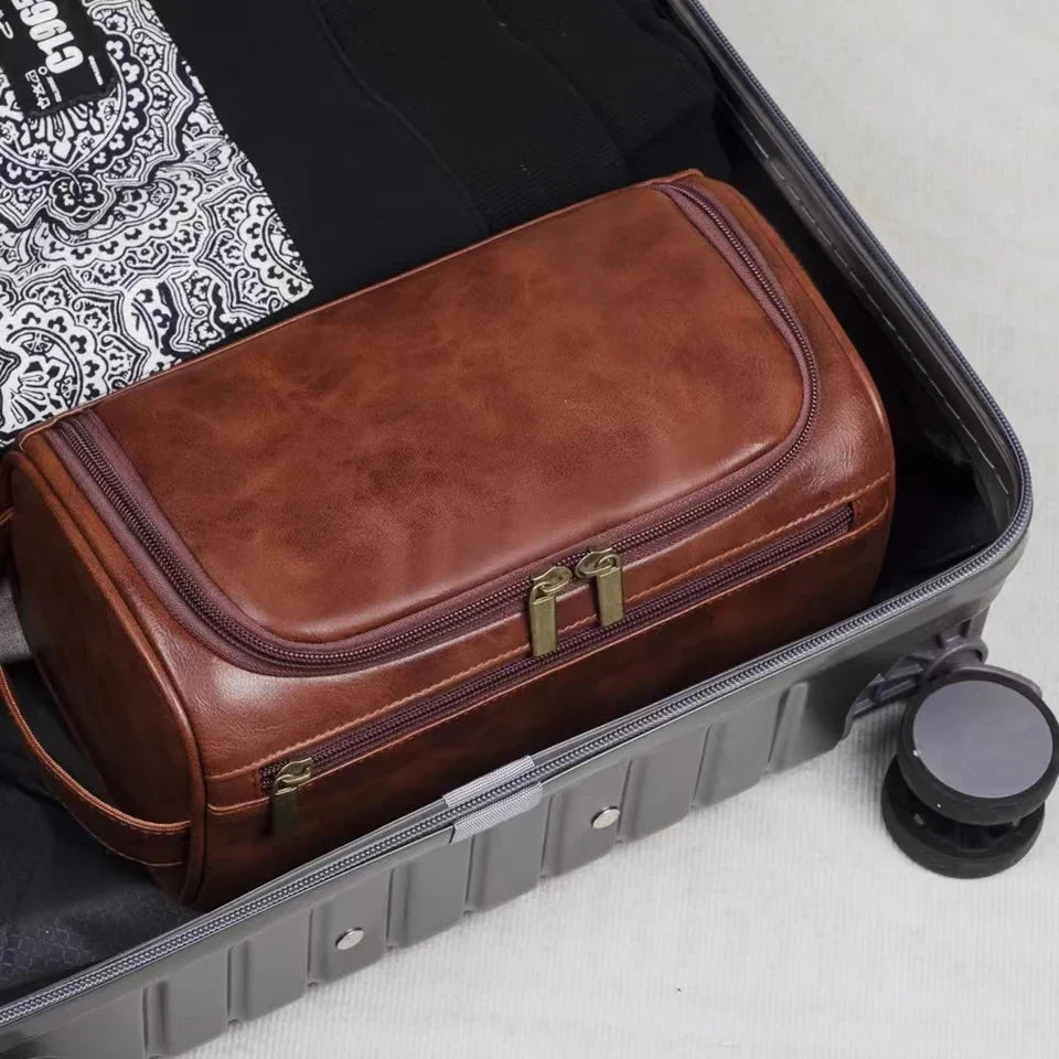 Travel Toiletry Bag – Hanging Dopp Kit & Large Cosmetic Organizer for Men and Women