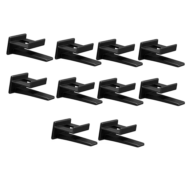 12-Pack Adhesive Baseball Cap Hooks – Wall-Mount Hat Hangers for Closet, Bedroom & Entryway