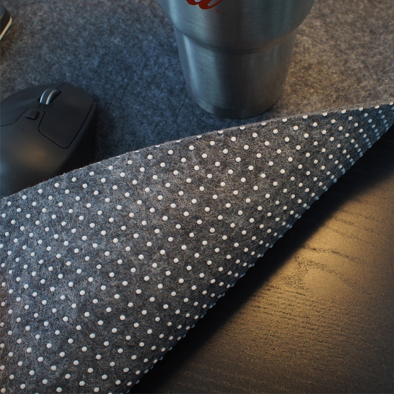80 × 40 cm Felt Desk Pad – Non-Slip Extended Mouse Mat for Keyboard, Laptop & Home Office
